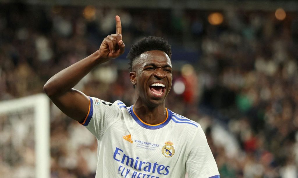 Vinícius Júnior é escolhido como revelação da última Liga dos Campeões