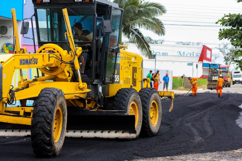 Município de Itajaí inicia grande operação de repavimentação de ruas