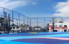 Balneário Camboriú ganha quadra pública de basquete