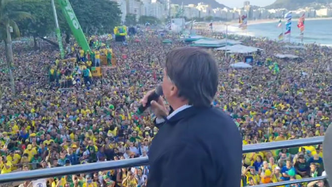 7 de Setembro é marcado por multidões pró-Bolsonaro em Brasília, Rio e São Paulo