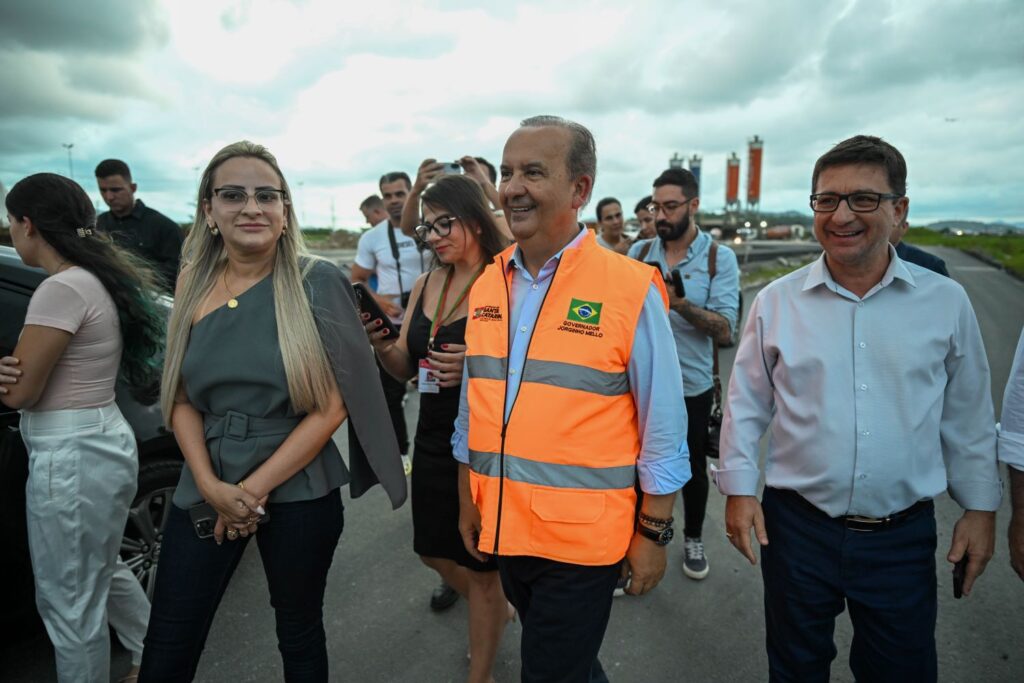 Governo de SC avança com obras na interseção entre SC-486 e BR-101 em Itajaí