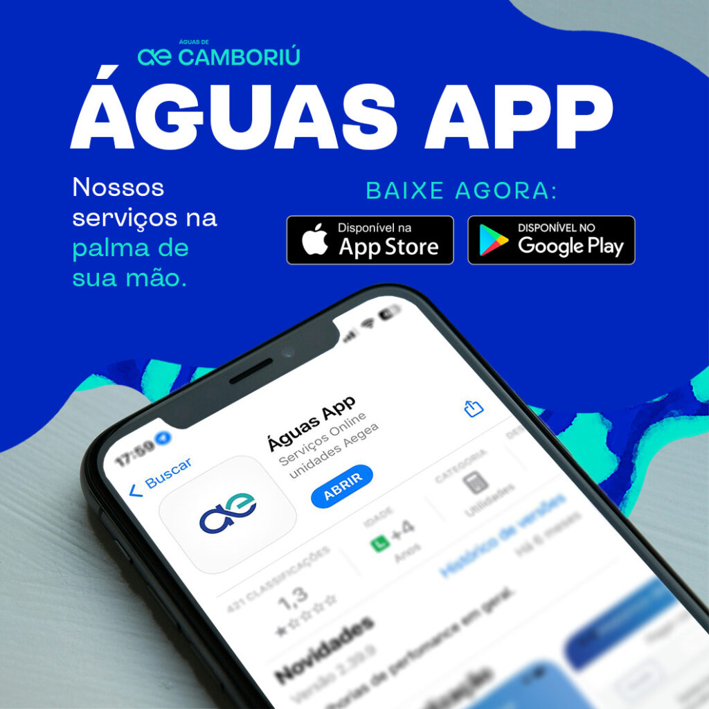 Aplicativo da Águas de Camboriú facilita o atendimento para moradores
