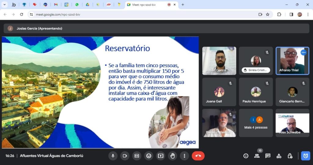 Programa Afluentes aproxima Águas de Camboriú da comunidade e estimula participação dos moradores
