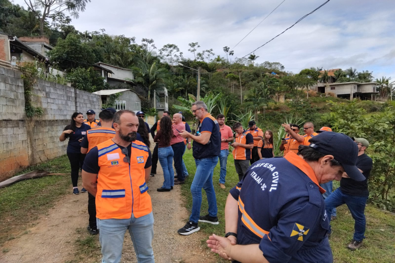 Defesa Civil da região da Foz recebe capacitação para vistorias em áreas de risco