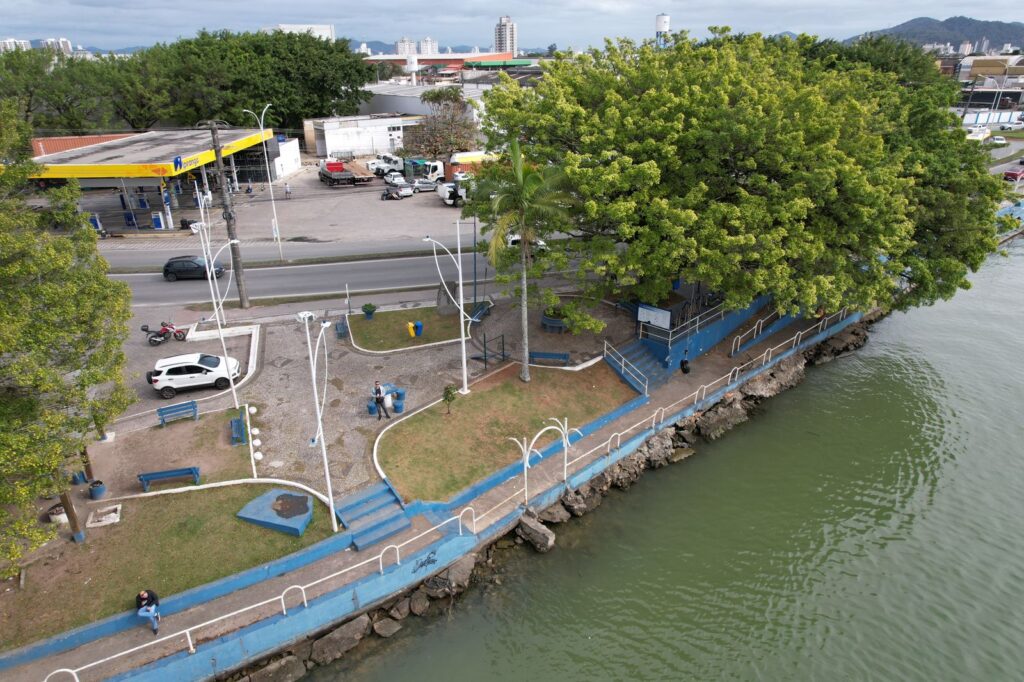 Itajaí revitaliza Parque Náutico Odílio Garcia, em Cordeiros