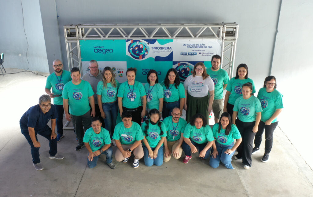 Voluntários da Aegea de Santa Catarina participam de ações durante todo o ano