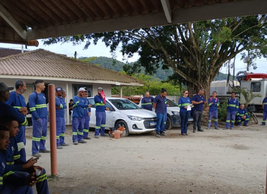 Aegea Santa Catarina faz Diálogos Diários de Segurança com colaboradores