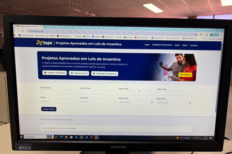 Portal DOAR ITAJAÍ vai aproximar projetos sociais de investidores