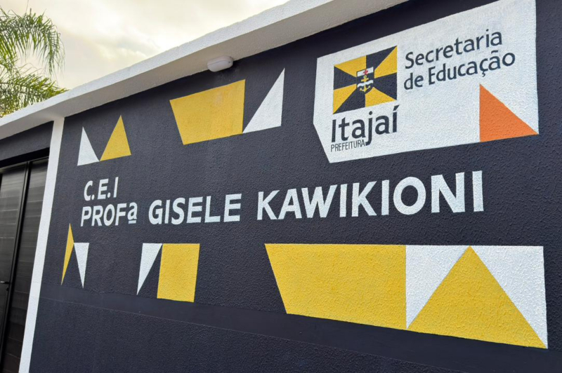 CEI Profª Gisele Kawikioni é reinaugurado em Itajaí e passa a atender 145 famílias no bairro Cordeiros