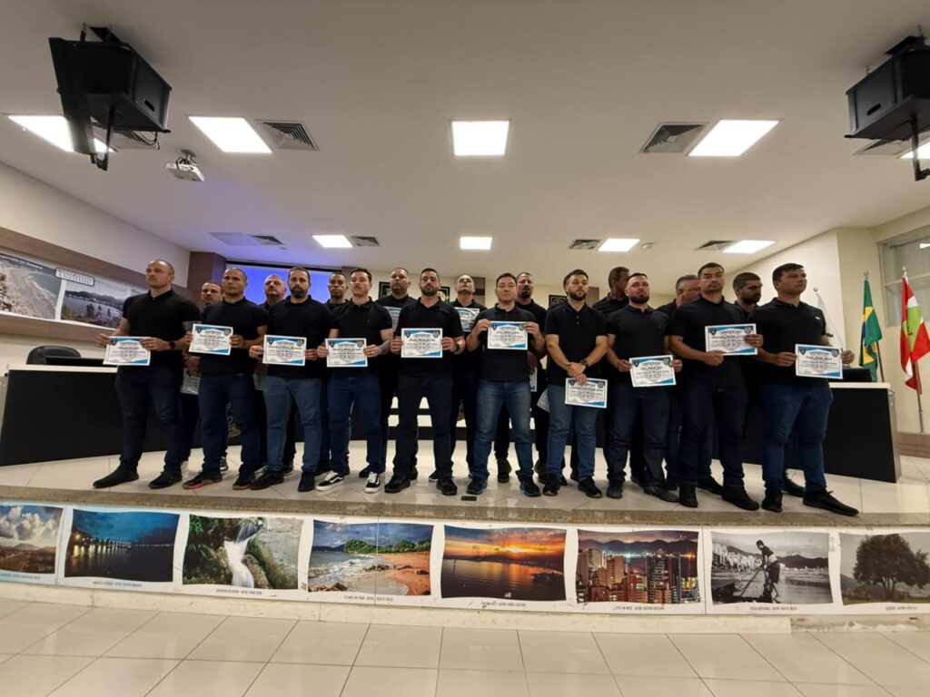Guarda Municipal de Itapema forma primeira turma de Segurança de Autoridades
